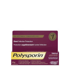 boîte d'onguent antibiotique polysporin triple